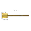 Pana 3/32" 4 Week Backfill Nail Carbide Bit - For Electric Dremel Drill Machine (Medium, Gold (Inverted Backfill)) PANA