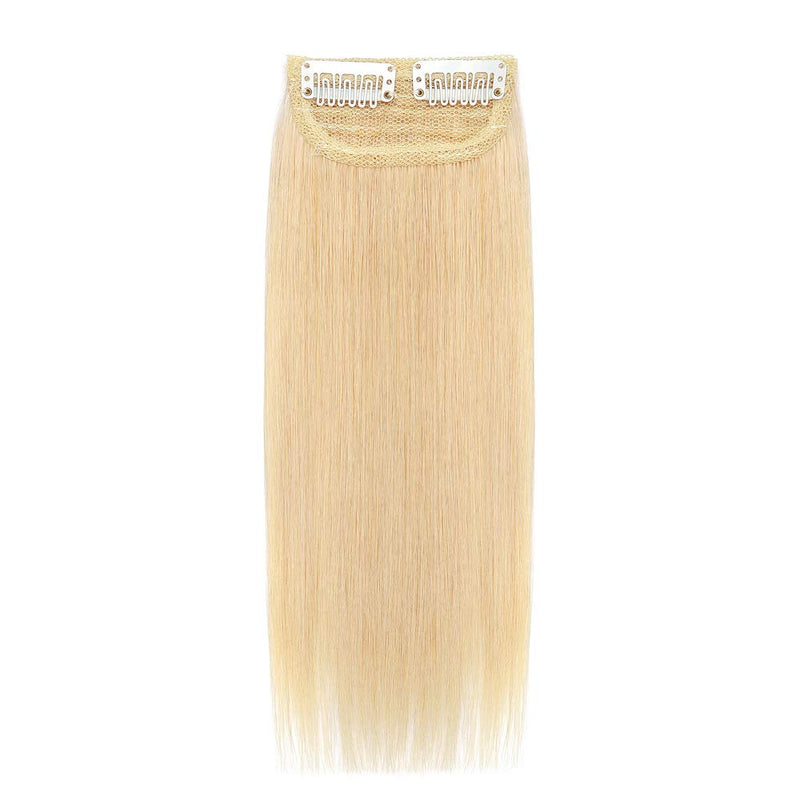 Human Hair Clip in Mini Hair Extensions for Men and Women 8 Inch
