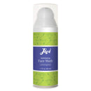 Exfoliating Face Wash (Lemongrass) | Cream Cleanser that Removes Makeup and Tones | 100% Natural with Organic Ingredients | Made for Sensitive and Dry Skin | 1.7 fl. oz. Jivi