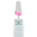 PANA Nail Carbide 5 in 1 Bit - Two Way Rotate use for Both Left and Right Handed - Fast remove Acrylic or Hard Gel - 3/32" Shank - Manicure, Nail Art, Drill Machine (Triple Coarse - 3XC, Silver) PANA
