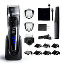 Hatteker Mens Beard Trimmer Hair Clipper Hair Trimmer Cordless Grooming Kit Mustache Trimmer Precision Trimmer for Men Hair Cutting Kit Waterproof 3 in 1 Hatteker