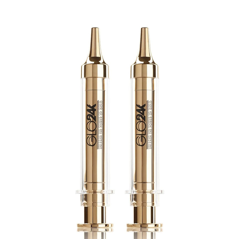 GLO24K Instant Facelift Cream with 24k Gold, Hyaluronic Acid, Peptides, and Vitamins. Value Pack of 3. A powerful non-invasive alternative to injections.