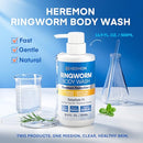 Antifungal Ringworm Treatment Body Wash - Antibacterial Wash with 1% Tolnaftate & Tea Tree Oil for Ringworm, Jock Itch, Tinea, Back Acne & Foot Odor on back, chest, groin, feet for Men and Women 500ml Infinity Warehouse