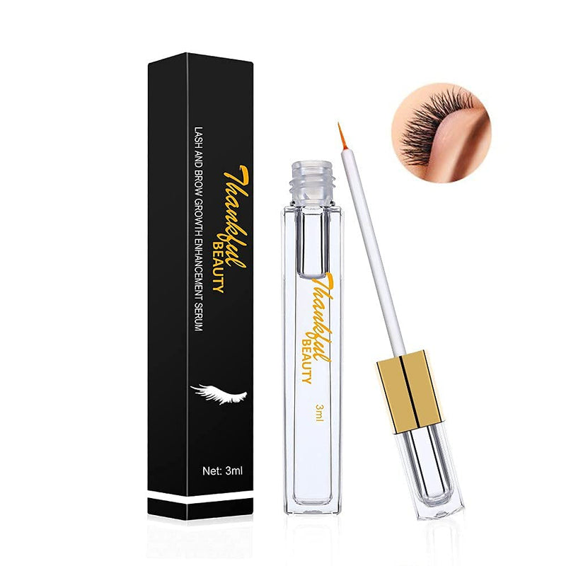 Thankful Beauty Eyelash Growth Enhancement Serum - Grow Your Lashes In Length and Thickness Beautifully Thankful Beauty