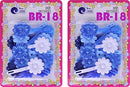 Tara Girls Self Hinge Plastic Bow Hair Barrettes Selection Pack Of 2 (BR18) Tara