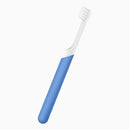 quip Kids Electric Toothbrush - Sonic Toothbrush with Small Brush Head, Travel Cover & Mirror Mount, Soft Bristles, Timer, and Rubber Handle - Blue Quip