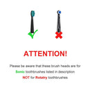 Electric Toothbrush Replacement Heads x5 Compatible with Fairywill FW-507/508/551/917/959, FW-D1/FW-D3/FW-D7/FW-D8, YUNCHI Y1 - White Smarterrcare