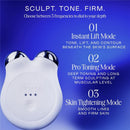 NUFACE MINI+ Microcurrent Face Massager Device, FDA-Cleared - Neck & Facial Sculpting Tool for Skin Tightening, Contouring, Depuffing, Toning & Support Lymphatic Drainage + Activator Gel, Violet Dusk Infinity Warehouse