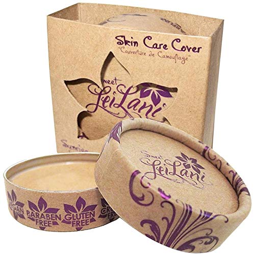 SkinCare Cover-Natural Waterproof Full Coverage Vegan, Cruelty-Free Foundation Concealer. 0.60 oz No Parabens, Gluten,Fragrance. (Bronzed Bodies) SWEET LEILANI