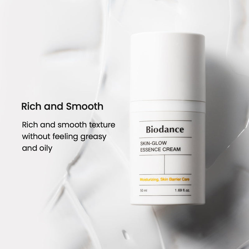 BIODANCE Skin-Glow Essence Cream, Moisturizing, Anti-Aging, Hyaluronic Acid & Ceramide Facial Moisturizer, Korean Skincare | 1.69 fl.oz, 50ml Infinity Warehouse