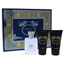Versace Pour Homme by Versace for Men - 3 Pc Gift Set 1.7oz EDT Spray, 1.7oz Hair & Body Shampoo, 1.7oz After Shave Balm Versace