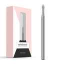 MelodySusie Cuticle Clean Nail Drill Bit 3/32'', Professional Safety Carbide Nail Bit Under Nail Cleaner for Cuticle Dead Skin Nail Prepare, Two Way Rotate, Manicure Nail Salon Supply (Medium) MelodySusie