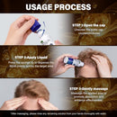 3 Pack 5% Minoxidil for Men and Women,Minoxidil Beard and Hair Growth Serum(Biotin-Infused) with Sponge Applicator for Thinning Hair and Sparse Beards,4-Month Supply 3 x 2.7 FL OZ Infinity Warehouse