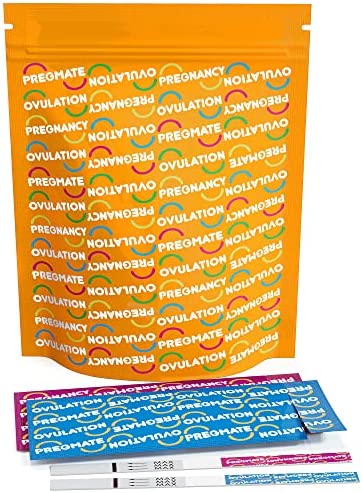 Pregmate 100 Ovulation LH and 20 Pregnancy Hcg Test Strips Predictor Kit Pack (100 LH + 20 Hcg) martinandmark.com
