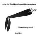 Halo Headband Halo I Tie Sweatband for Both Men and Women No Slip with a Custom Fit, Orchid Halo Headband