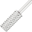 PANA USA Professional 3/32" Shank Size - Cone Shape Carbide Bit - Nail Drill Bit for Manicure Pedicure Tools Dremel Machine (Extra Coarse, DLC Black) PANA