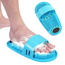 meidong Silicone Shower Foot Scrubber Personal Foot Massage and Cleaning, Non-Slip Foot Scrubber for Men and Women (1PCS Green) meidong