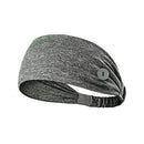Hanna Roberts Headband with Buttons for Face Masks and Covers, Stretchy and Elastic (Grey) Hanna Roberts