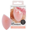 Real Techniques Beauty Makeup Blender Miracle Complexion and Makeup Power Sponge Set, For CC Cream Foundation, Orange & Pink, For Makeup Blending & Application, 2 Count Real Techniques