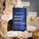 BodyHealth PerfectAmino (300 Tablets) Essential Amino Acid Supplement with BCAA and EAA, Muscle Recovery, Boost Energy & Stamina, 99% Utilization, Vegan Branched Chain Protein Pre/Post Workout Infinity Warehouse