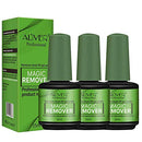 Nail Polish Remover 3Pcs, Magic Soak-Off Gel Nail Polish Remover-Quick,Professional Nail Polish Remover for Natural, Gel Nails ONE1X