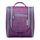 Hanging Travel Toiletry Bag Cosmetic Make up Organizer for Women and Men (Medium, A-Purple) Narwey