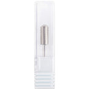 PANA Professional 3/32" Shank Size - Smooth Top Small Barrel Silver Carbide Bit Medium Grit - Nail Drill Bit for Dremel Machine PANA
