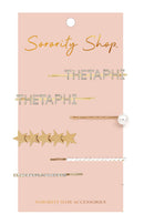 Theta Phi Alpha - Sorority Hair Clips - 6/pack Sorority Shop