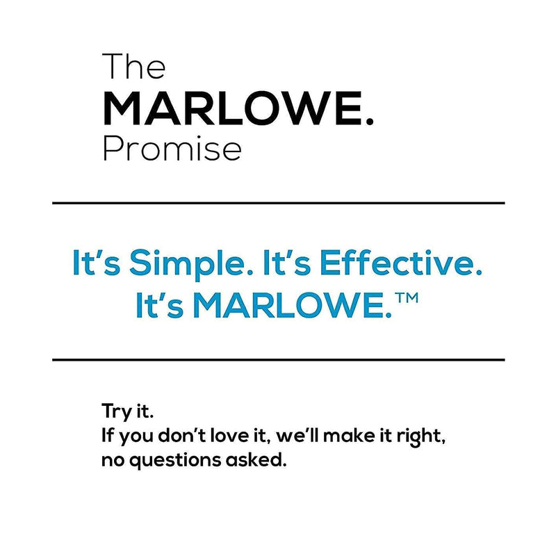 MARLOWE. No. 123 Men's Facial Moisturizer and No. 122 Men's Facial Scrub Skincare Pack | Exfoliating Face Wash and Lightweight Daily Face Cream | Suitable for Dry and Oily Skin | Natural Ingredients MARLOWE. M BLEND