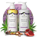 Gentle Argan Oil Shampoo & Conditioner by Tree to Tub—pH 5.5 Balanced Moisturizing Duo with Wild Soapberry & Moroccan Oil – Sulfate Free (2 Pack) Tree to Tub