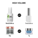 Dip Powder Kit for Starter with 6 Color,Dip Nail Starter Kit Dip System Acrylic Dip Nail Kit for French Nail Style No Lamp Needed Quick Do Nail Portable Kit modelones Store