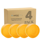 Mirai Clinical Persimmon Soap Bar with Lavender Scent - Japanese Persimmon Soap for Old People Smell - Made with Green Tea Extract - Nonenal® Odor Removal Deodorizing Bar for Unisex Infinity Warehouse