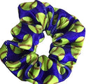 Softball Scrunchie, Softball Hair Accessories, Girls Softball Premium Velvet Scrunchie, Gift for Softball Player and Softball Teams (Blue) Infinity Collection
