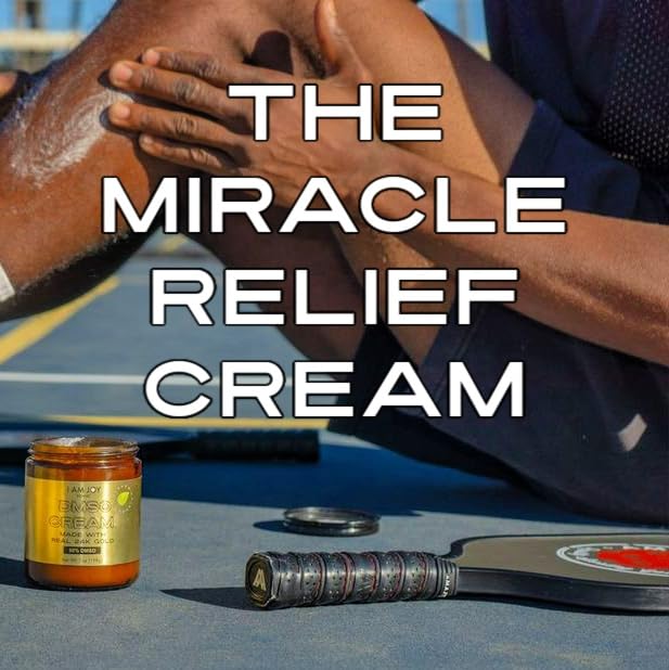 DMSO Cream with Real 24K Colloidal Gold | Promotes Mobility and Joint Comfort | 99.99% Pure Pharmaceutical Grade | Made with Aloe Vera Gel and Shea Butter | Peppermint Scent – 7oz Glass Jar Infinity Warehouse