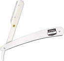 Utopia Care Professional Barber Straight Edge Razor Safety with 100-Pack Derby Blades - 100 Percent Stainless Steel (Silver) Utopia Care
