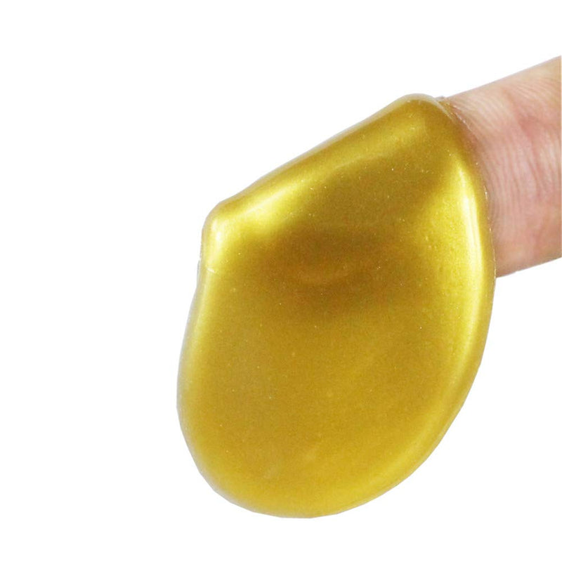 Adofect 30 Pairs Gold Collagen Under Eye Mask Anti-Aging Hyaluronic Acid 24k Gold Eye Patches for Moisturizing & Reducing Dark Circles, Luxury Gift for Women and Men, Gold Adofect