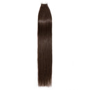 40 PCS Tape In Hair Extensions Real Human Hair Invisible Seamless Skin Weft Double Side Tape Remy Human Hair Hightlight Balayage Natural Long Straight For Women (18'',100g/40pcs,