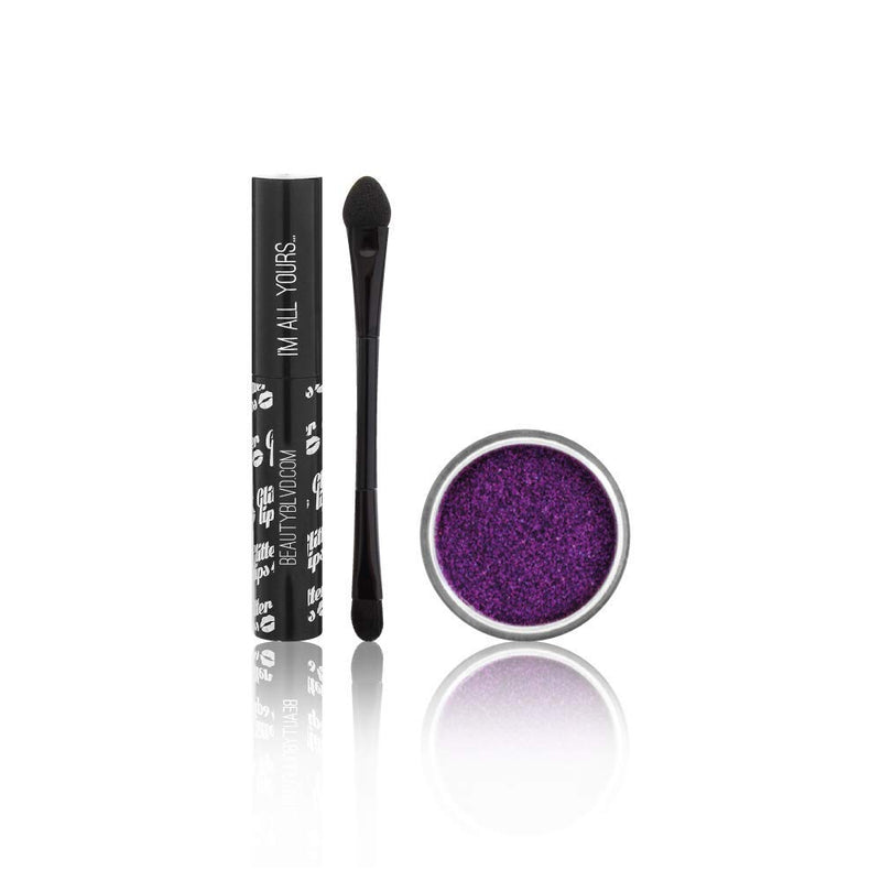 BeautyBlvd Glitter Lips | Glitter Lip Kit | Waterproof & Smudge Proof | Long Lasting | Cruelty Free (Purple Reign) BEAUTYBLVD Store