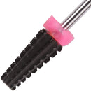 PANA Nail Carbide 5 in 1 Bit - Two Way Rotate use for Both Left and Right Handed - Fast remove Acrylic or Hard Gel - 3/32" Shank - Manicure, Nail Art, Drill Machine (Triple Coarse - 3XC, Black)… PANA