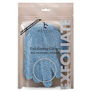 Exfoliating Bath Gloves for Shower - (2 Pairs, 4 Gloves) Heavy Exfoliation, Body Scrub Shower Scrubber, Shower Exfoliating Gloves for Women & Men, Loofah Shower Glove Beauty by Earth