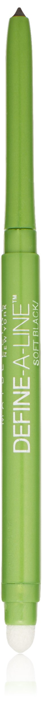 Maybelline New York Define-A-Line Eyeliner, Soft Black, 0.01 Ounce Maybelline New York