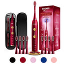 Wagner & Stern WHITEN+ Edition. Smart Electric Toothbrush with Pressure Sensor. 5 Brushing Modes and 3 Intensity Levels, 8 Dupont Bristles, Premium Travel Case. Wagner & Stern