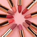 M. Asam Magic Finish Satin Lipstick (0.14 Oz) in a Hazelnut Shade, Long-lasting, Silky matte finish without drying out, creamy texture nourishes with Hyaluronic Acid Infinity Warehouse