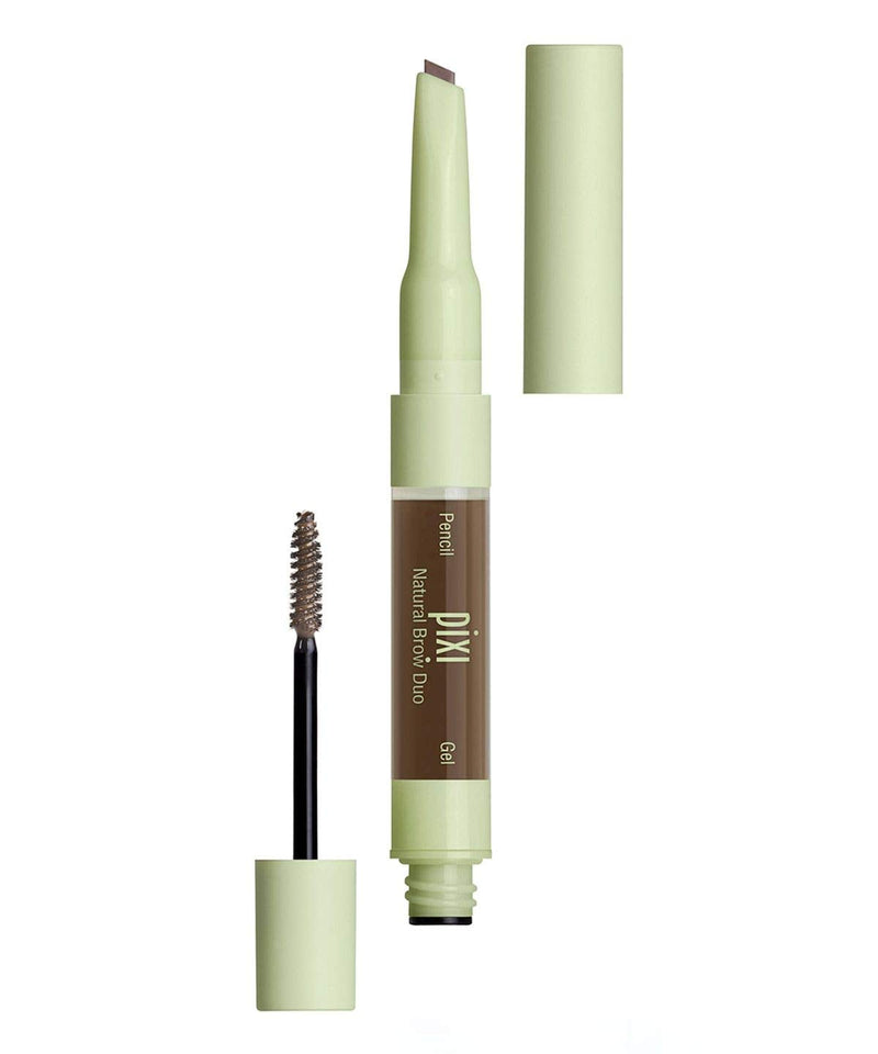 Pixi Natural Brow Duo, Deep Brunette, 1 Count Pixi