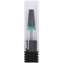 PANA Nail Carbide 5 in 1 Bit - Two Way Rotate use for Both Left and Right Handed - Fast remove Acrylic or Hard Gel - 3/32" Shank - Manicure, Nail Art, Drill Machine (Coarse - C, Black) PANA