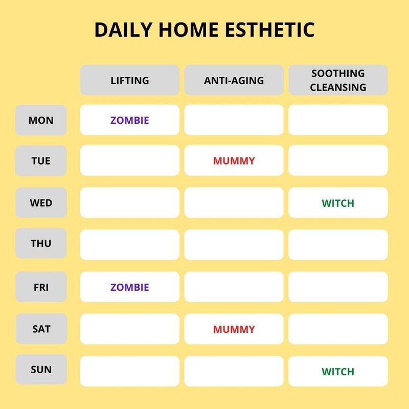 SKIN1004 Zombie Beauty Face Mask 3 Packs, Zombie Pack for Face Lift, Mummy Pack for Anti Aging, Witch Pack for Soothing & Cleansing SKIN1004 Store