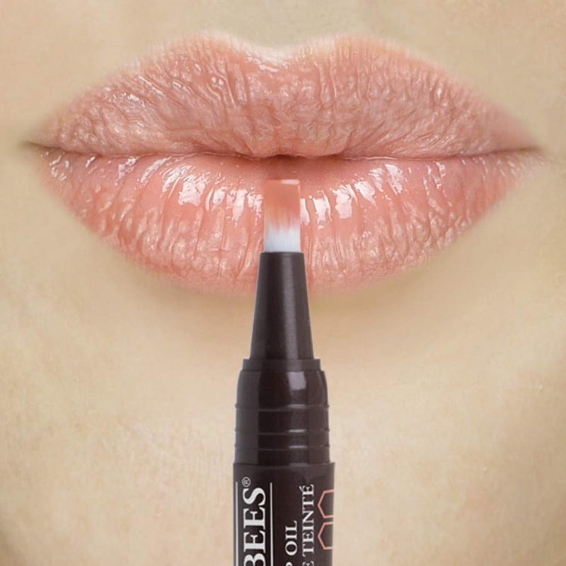 Burt's Bees 100 % Natural Moisturizing Tinted Lip Oil, Caramel Cloud - 1 Pen Burt's Bees
