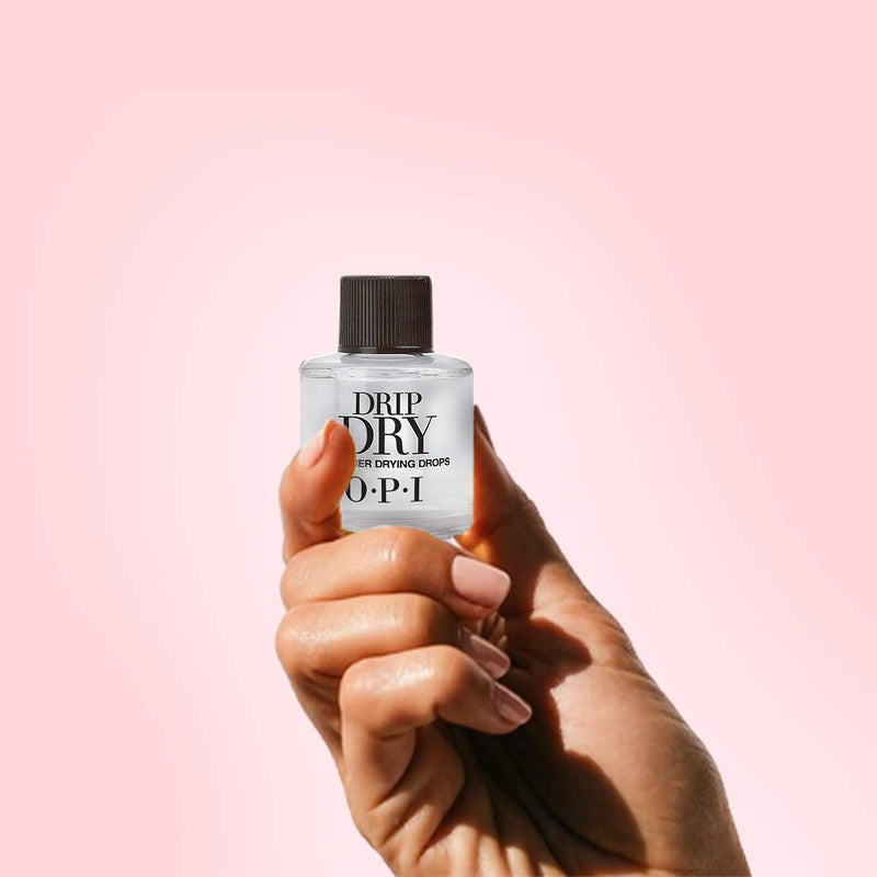 OPI Drip Dry, Nail Lacquer Drying Drops, Nail Polish Fast Drying Drops, 0.28 fl oz OPI