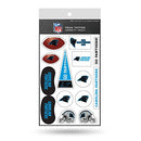 NFL Carolina Panthers Die Cut Tattoo Variety Pack Rico Industries