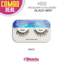 Kiss Broadway Eyelashes Combo Deal 6-Packs (BLA20) PerfectoStore